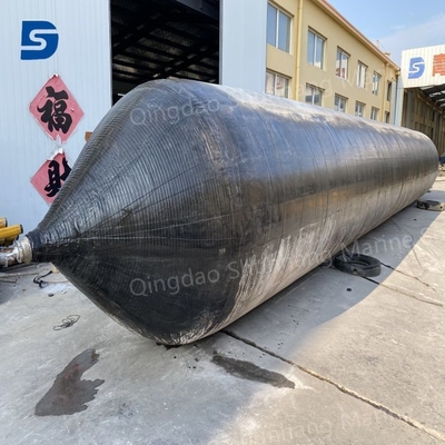 Black Marine Rubber Airbag with Inflate And Repair Kits OEM Available for Customized Needs