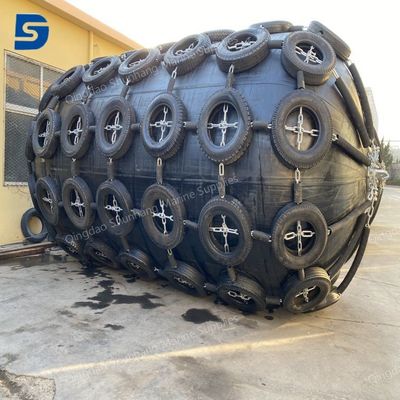 ISO 17357 Standard Pneumatic Rubber Fender Featuring Design Pressure 00508MPa Easy Installation Ensuring Energy Absorption