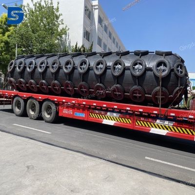 Sling Type Air-filled Rubber Fenders Offering for Ship-to-Ship and Ship-to-Dock