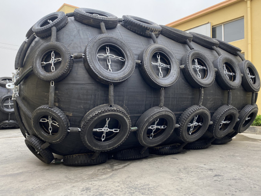 RS Certified Pneumatic Marine Fenders Ship Mooring Yokohama Boat Mooring Fender