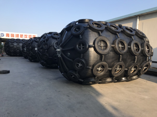 Ship Pneumatic Marine Fenders Natural Rubber Yokohama Marine Inflatable Fender