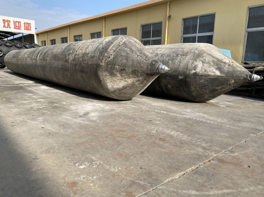 Good Air Tightness Ship Rubber Airbag Vulcanized Boat Marine Airbag For Ship Launching