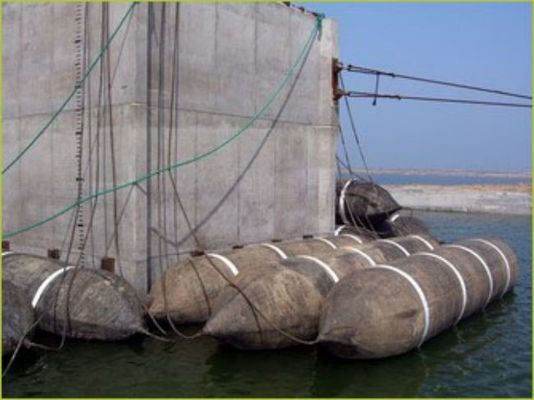 quality  Floating Marine Salvage Airbags Natural Rubber Rescue Ship Launching factory