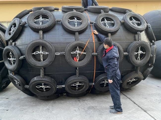 Inflatable Shipping Protection Docking Ship Protection Yokohama Type Inflatable Rubber Fender