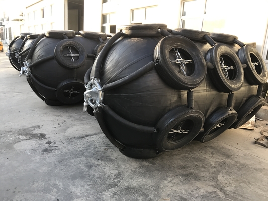 Customized Marine Pneumatic Rubber Fender Sling Type Inflatable