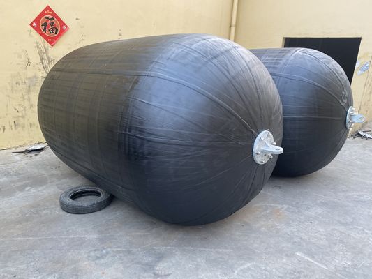 Design Pressure 0.05-0.08MPa Pneumatic Rubber Fender Sling Type Easy Installation Suitable for Ship Berthing Operations
