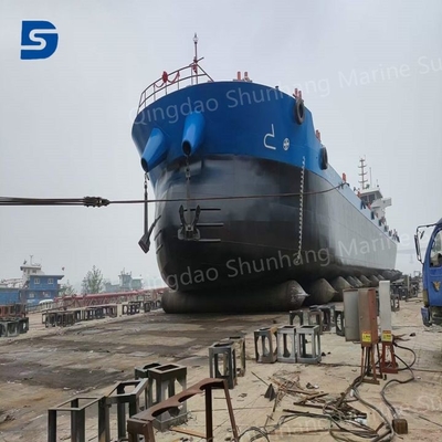ISO 14409 Standard Marine Rubber Airbags for Inflating and Repair