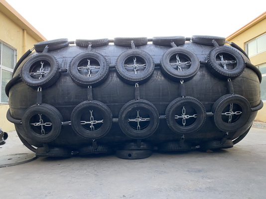 Tyre Net Ship Rubber Fender 500mm Length Boat Docking Pneumatic Marine Fenders