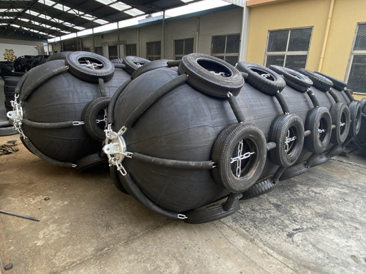 Galvanized Accessories Ship Rubber Fender 80kpa Pneumatic Yokohama Marine Fenders