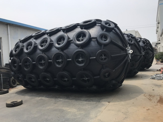 Ship Docking Inflatable Rubber Fender Pneumatic Chain Net Aircraft Tyre Fender