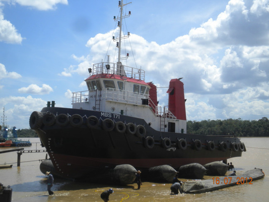 Durable Inflatable Lifting Marine Rubber Airbag For Ship Launching