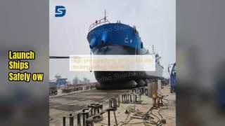 Ship Launching Airbags High Pressure Long Life
